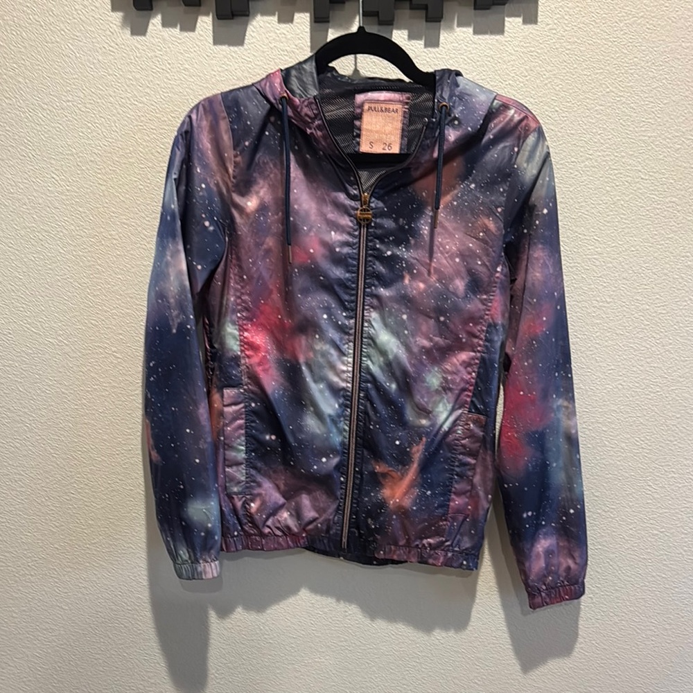 Galaxy Print athleisure Jacket